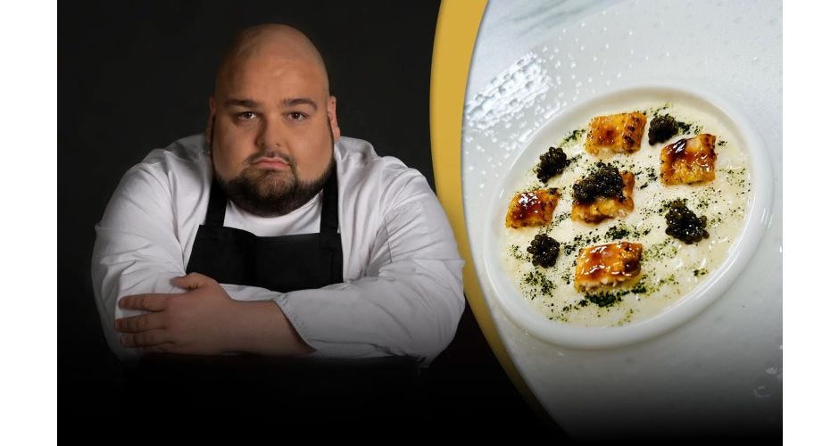 Il risotto all'anguilla di Daniele Rossi