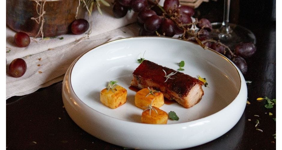 Cochinillo con patate