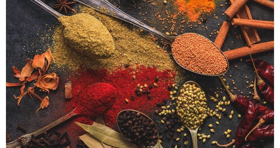 Come si usano le spezie in cucina