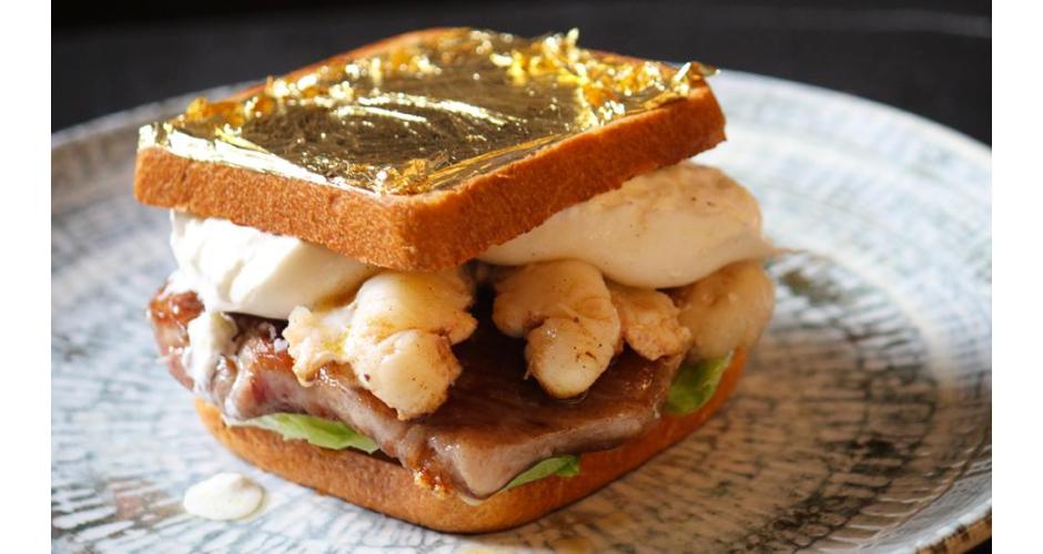 Sandwich di Wagyu e Astice alla vaniglia