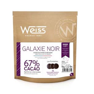 Galaxie Noir Cioccolato Fondente 67% 1 Kg WEISS -1